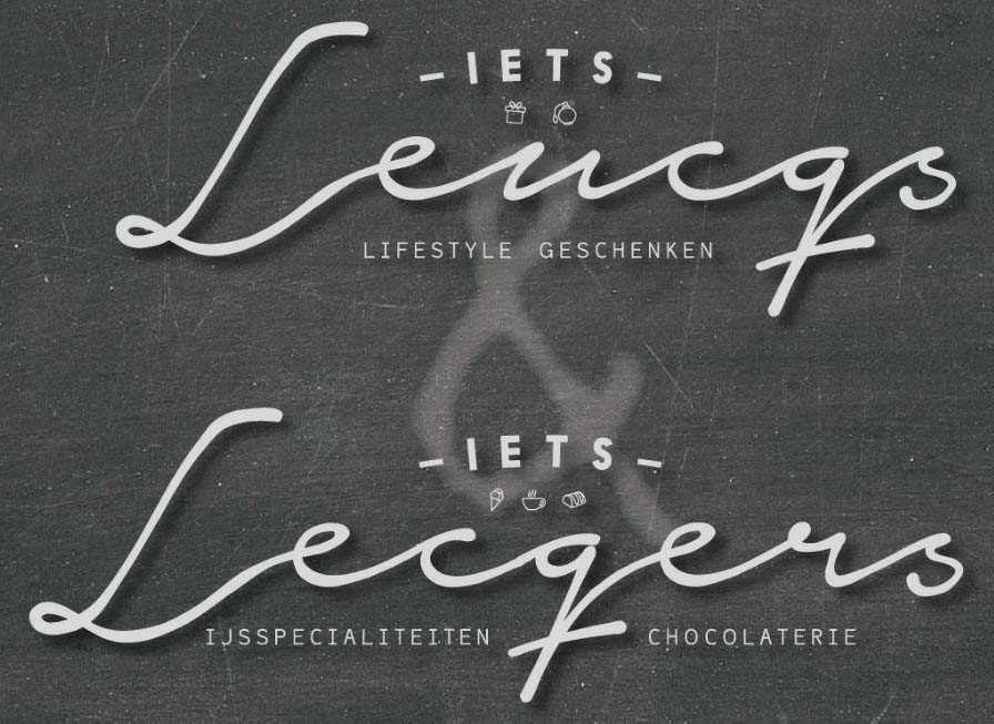Logo Iets Leucqs & Iets Lecqers by Nuances